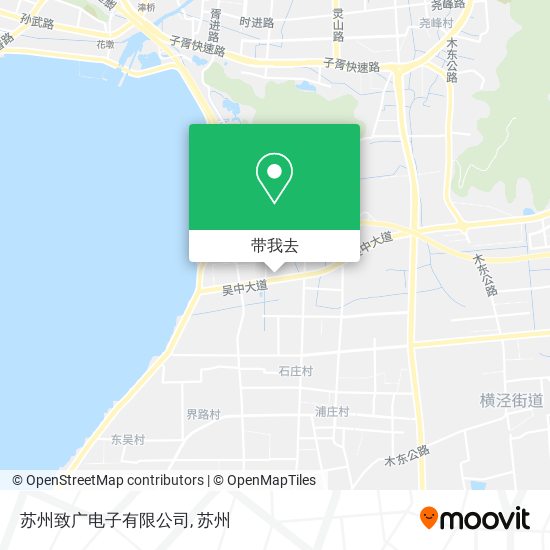 苏州致广电子有限公司地图