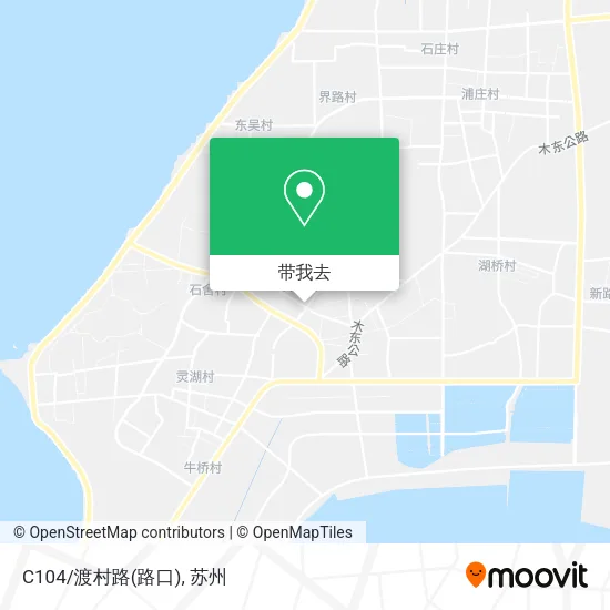 C104/渡村路(路口)地图