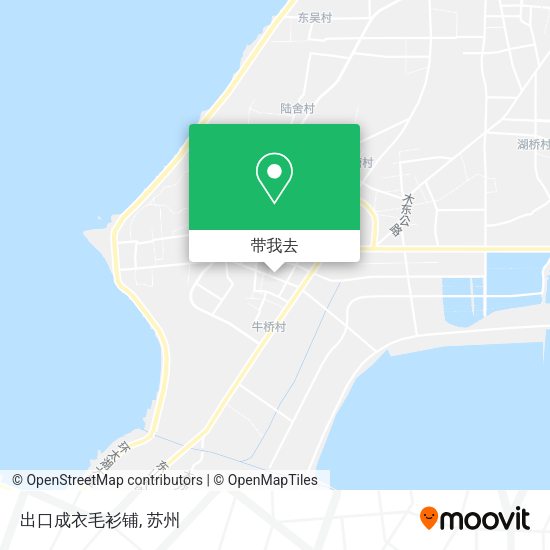 出口成衣毛衫铺地图