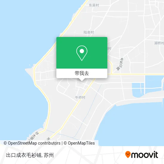 出口成衣毛衫铺地图