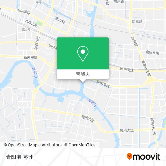 青阳港地图