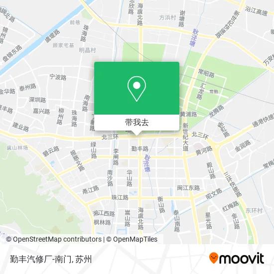 勤丰汽修厂-南门地图