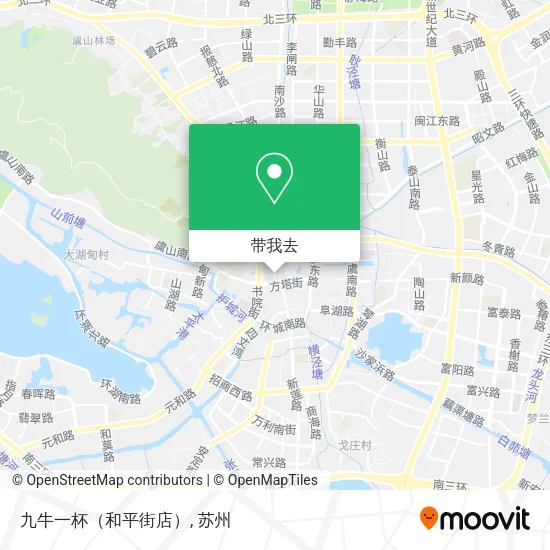九牛一杯（和平街店）地图