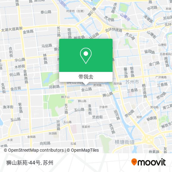 狮山新苑-44号地图