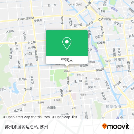 苏州旅游客运总站地图