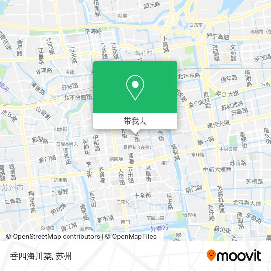 香四海川菜地图
