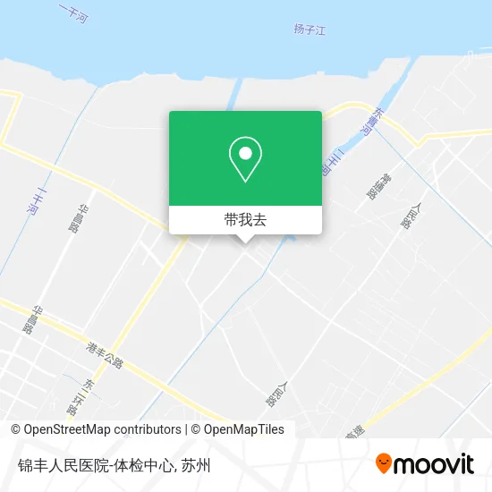锦丰人民医院-体检中心地图