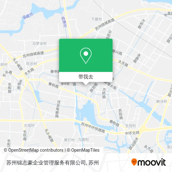 苏州锦志豪企业管理服务有限公司地图