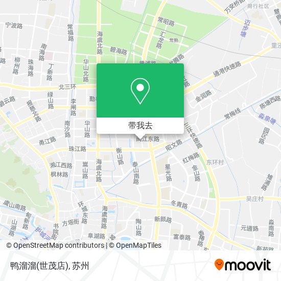 鸭溜溜(世茂店)地图