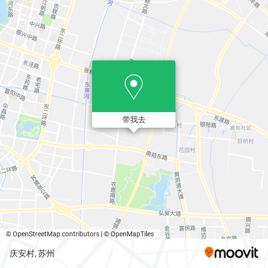 庆安村地图