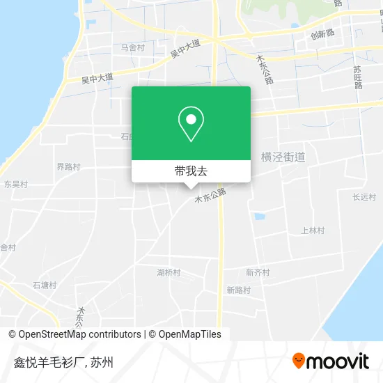 鑫悦羊毛衫厂地图