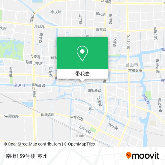 南街159号楼地图