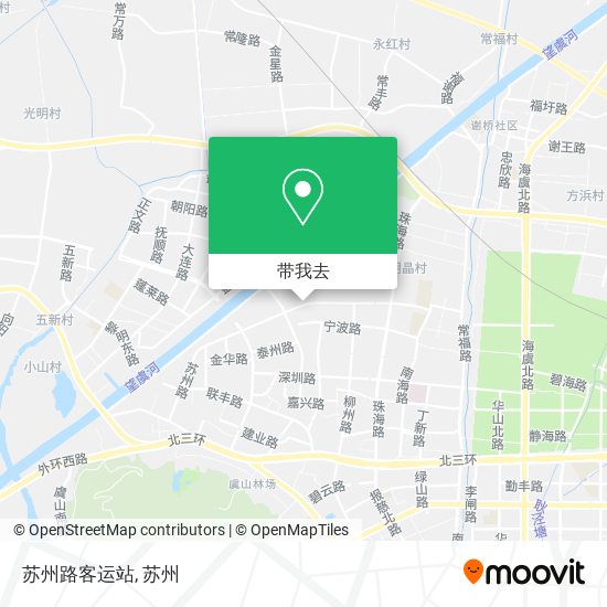 苏州路客运站地图