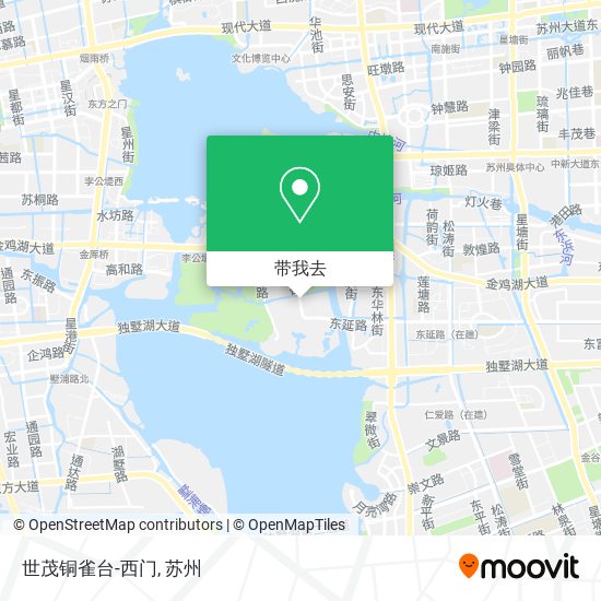世茂铜雀台-西门地图