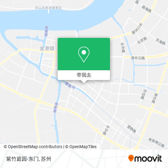 紫竹庭园-东门地图