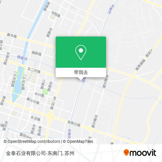 金泰石业有限公司-东南门地图