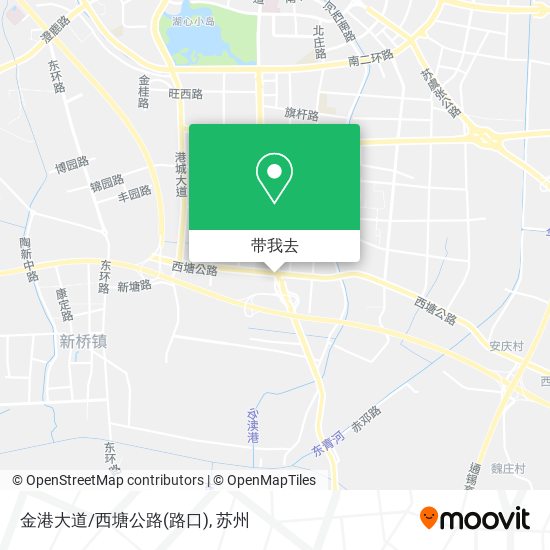 金港大道/西塘公路(路口)地图