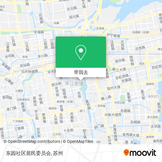 东园社区居民委员会地图