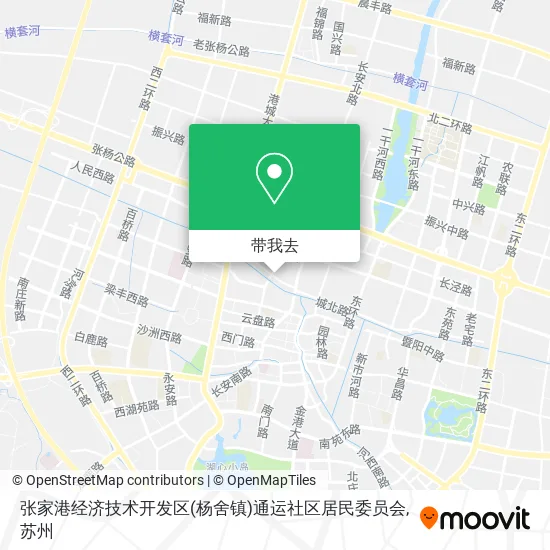 张家港经济技术开发区(杨舍镇)通运社区居民委员会地图