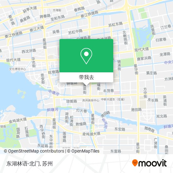 东湖林语-北门地图