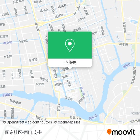 园东社区-西门地图