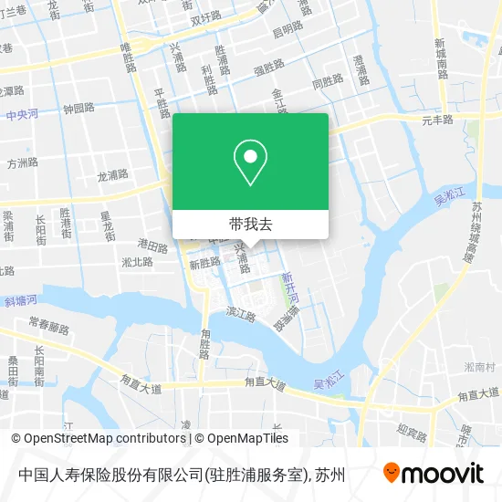 中国人寿保险股份有限公司(驻胜浦服务室)地图