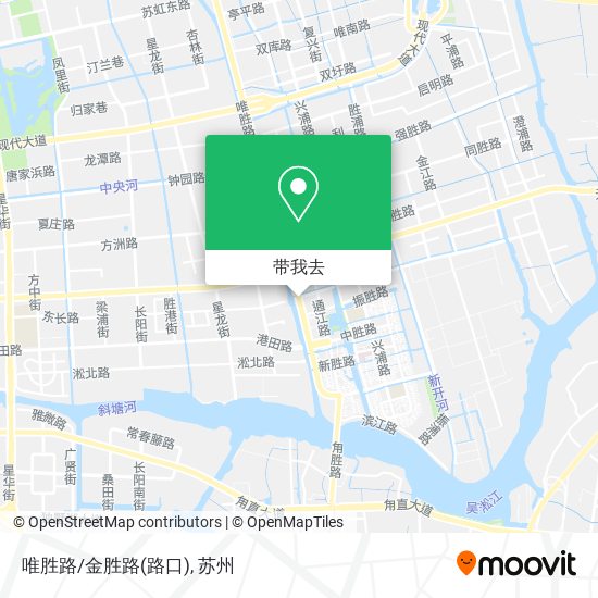 唯胜路/金胜路(路口)地图