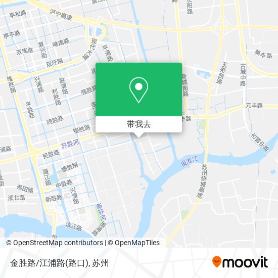 金胜路/江浦路(路口)地图