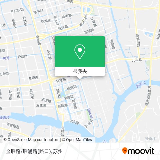 金胜路/胜浦路(路口)地图