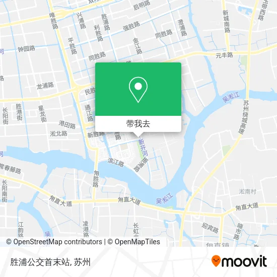 胜浦公交首末站地图