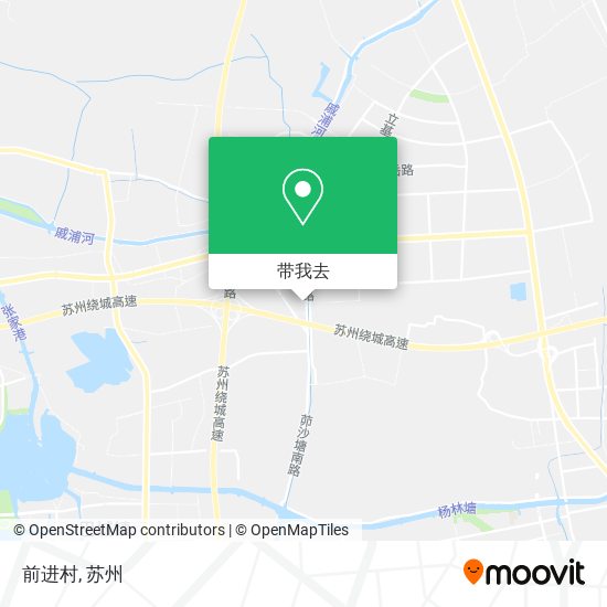 前进村地图