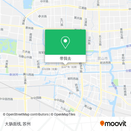 大肠面线地图