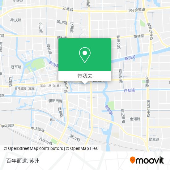 百年面道地图