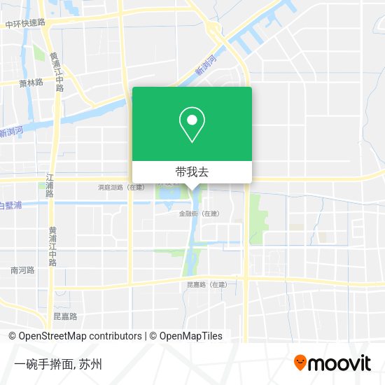 一碗手擀面地图