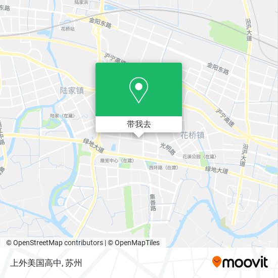 上外美国高中地图