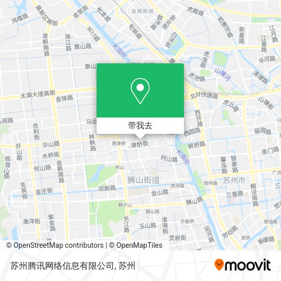 苏州腾讯网络信息有限公司地图