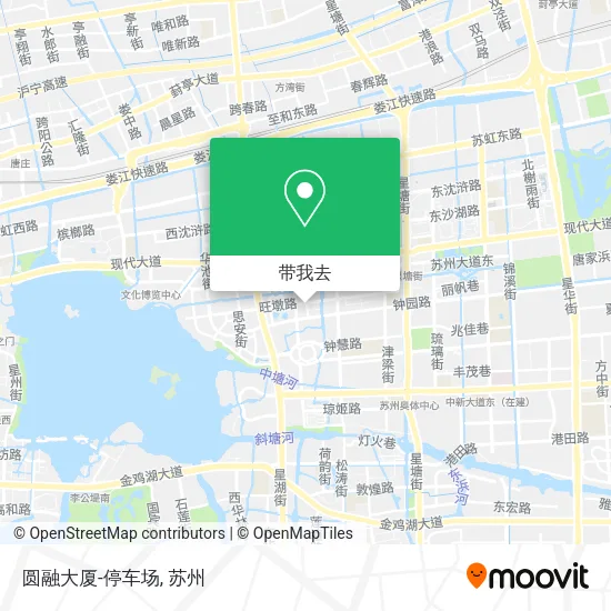 圆融大厦-停车场地图