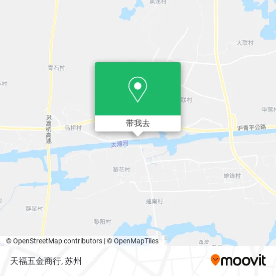 天福五金商行地图
