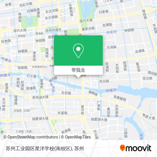 苏州工业园区星洋学校(南校区)地图