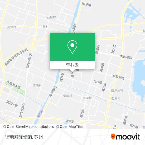 谓塘顺隆烟酒地图