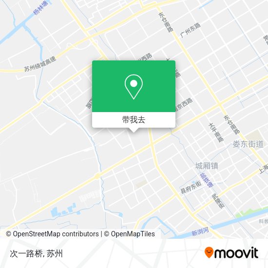 次一路桥地图