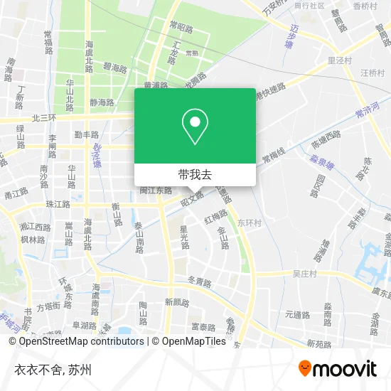 衣衣不舍地图