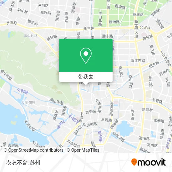 衣衣不舍地图