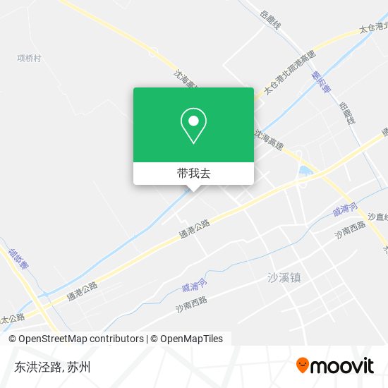 东洪泾路地图