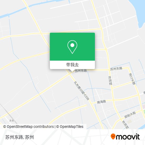 苏州东路地图