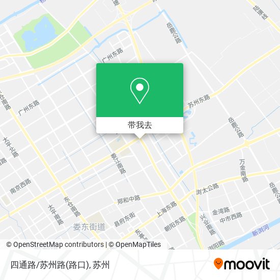 四通路/苏州路(路口)地图