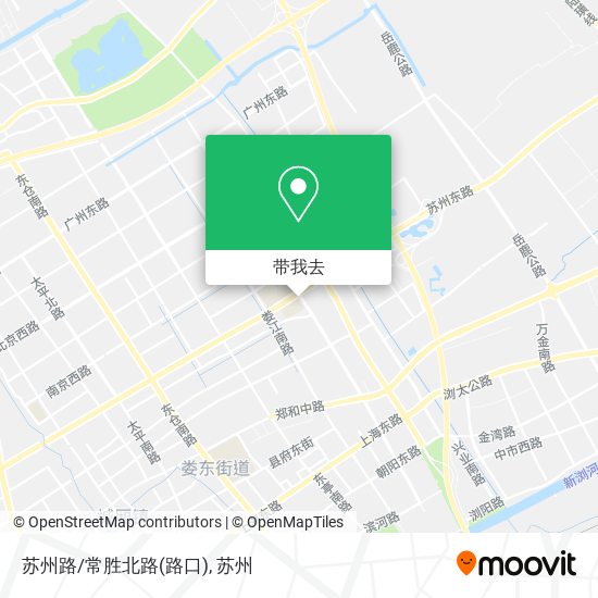 苏州路/常胜北路(路口)地图