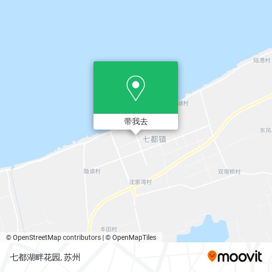 七都湖畔花园地图