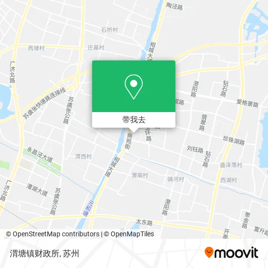 渭塘镇财政所地图