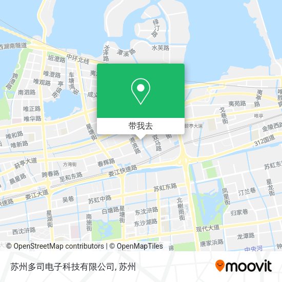 苏州多司电子科技有限公司地图